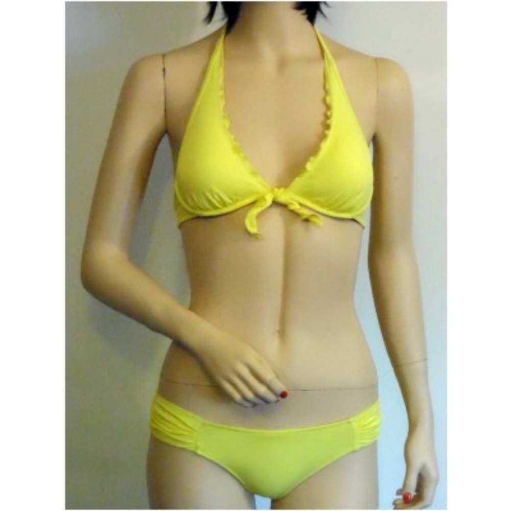 NEW VICTORIA'S SECRET DANDELION YELLOW BIKINI